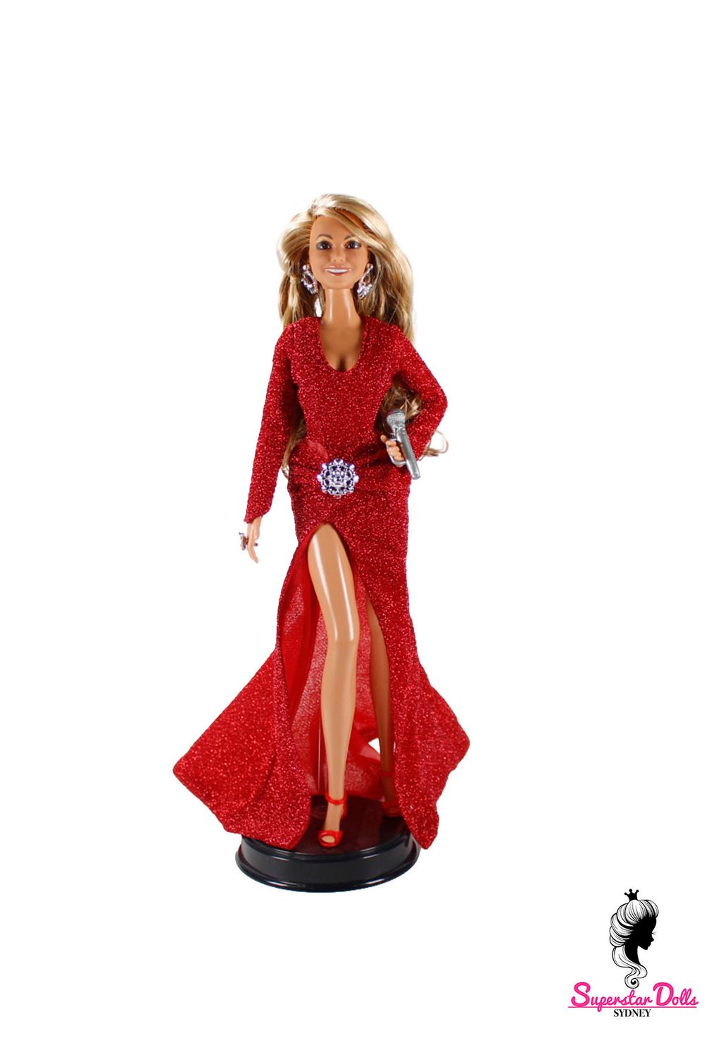 2023 Black Label: Barbie x Mariah Carey Holiday Celebration DE-BOXED Doll