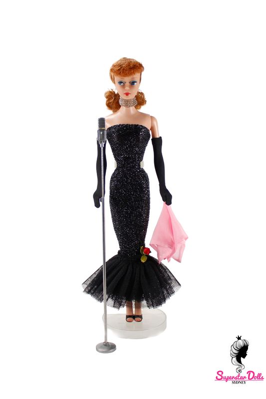 Vintage 1959-62 Titian #5 Dressed Ponytail Barbie Doll