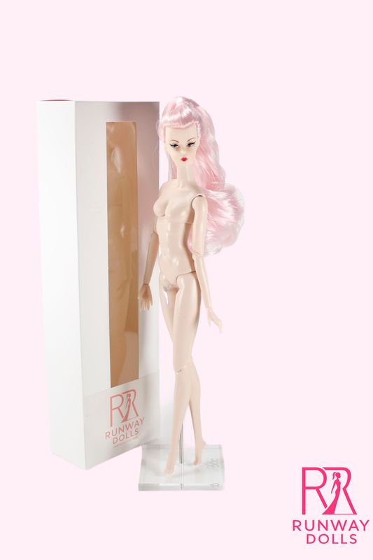 Runway Dolls X Xian Xian Supermodel Custom Nude Miss B.M Roberts Fashion Doll