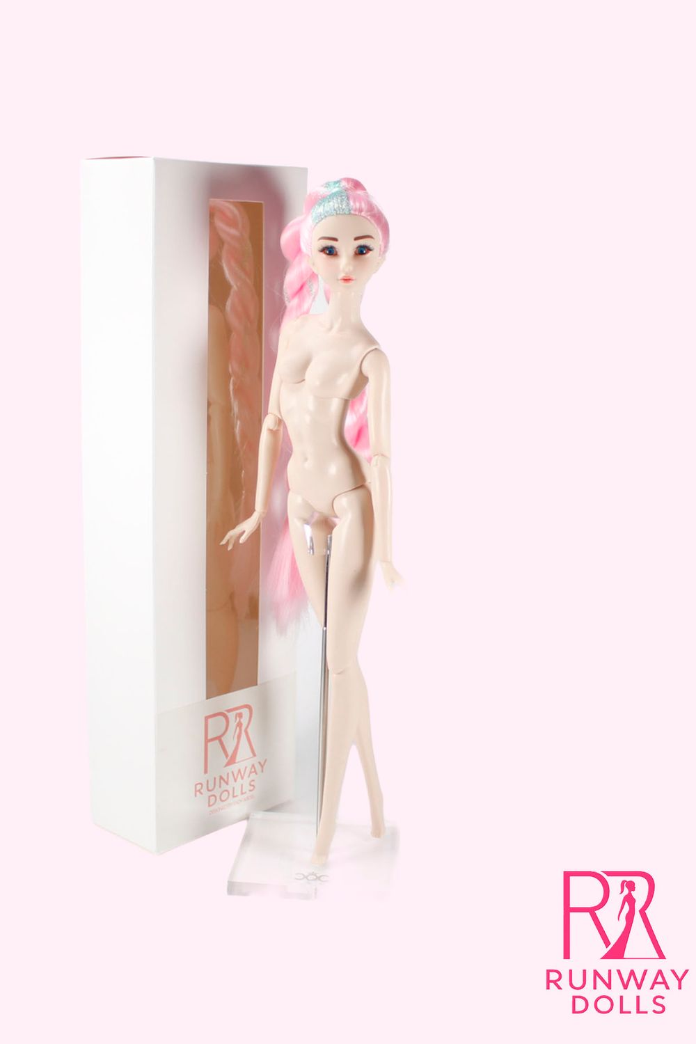 Runway Dolls X Xian Xian Supermodel Custom Nude Anime Fashion Doll