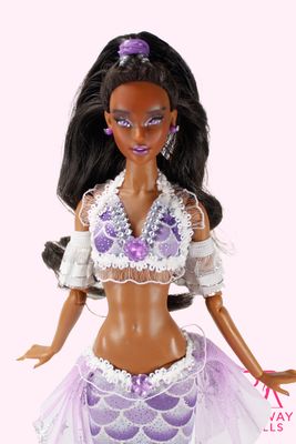 Runway Dolls OOAK "Majestic Mermaid: Blueberry Pie" Lara (Odile Clone) Doll