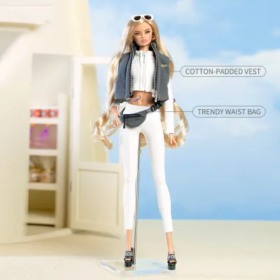 PRE-ORDER: Xian Xian Supermodel "The Apres Style" Fashion Set for 11.5-12.5"(1/6) Fashion Dolls (Y199B+Y308+Y141B+P309