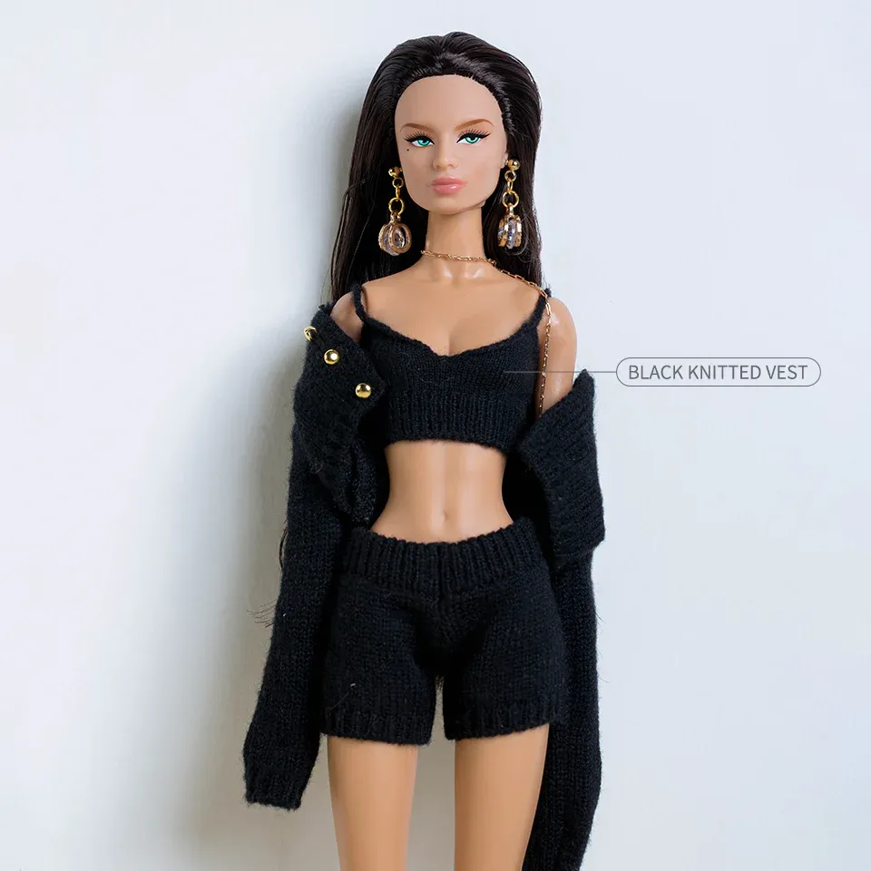 Xian Xian Supermodel "Chanel-style" Fashion Set for 11.5-12.5"(1/6) Fashion Dolls Y264+Y265+P303