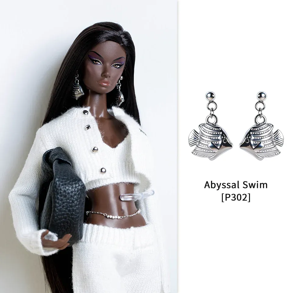 Xian Xian Supermodel "Chanel-style" Fashion Set for 11.5-12.5"(1/6) Fashion Dolls (Y267+P302)