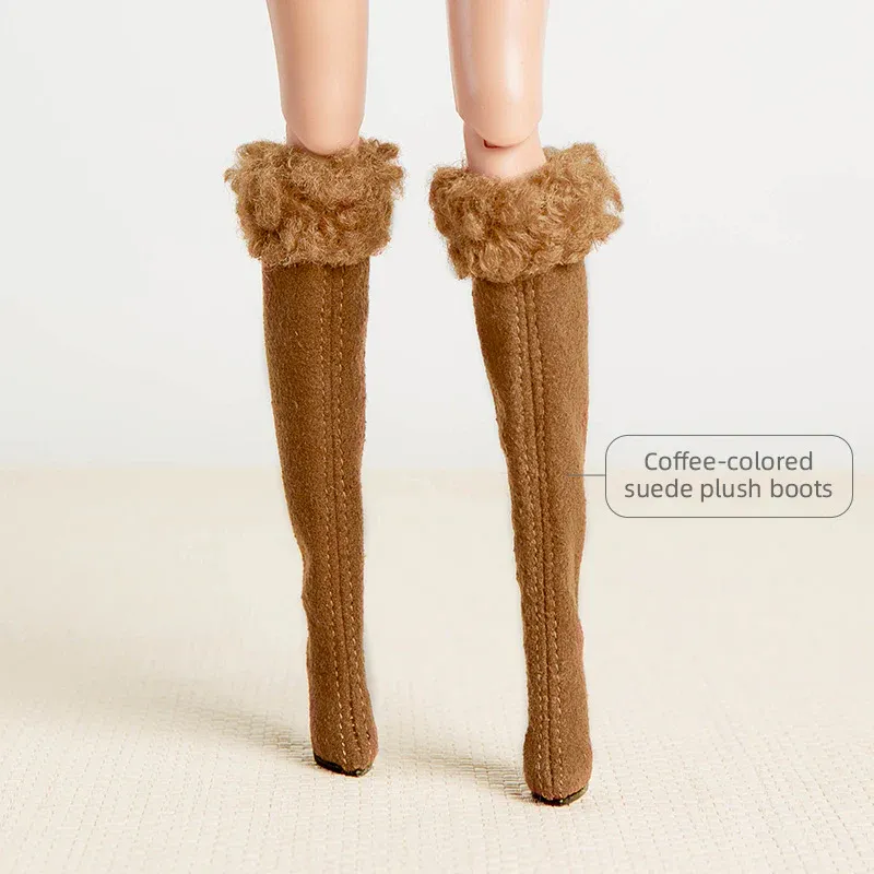 PRE-ORDER: Xian Xian Handmade Doll Boots Shoes For 1/6 Scale 11-13" Fashion Dolls-P101