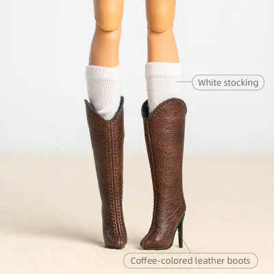 PRE-ORDER: Xian Xian Handmade Doll Boots Shoes For 1/6 Scale 11-13" Fashion Dolls-P100