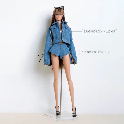 Xian Xian Supermodel "Cowgirl" Fashion Set for 11.5-12.5"(1/6) Fashion Dolls (Y262+Y263)