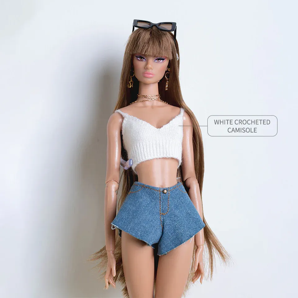 Xian Xian Supermodel "Cowgirl" Fashion Set for 11.5-12.5"(1/6) Fashion Dolls (Y262+Y263)