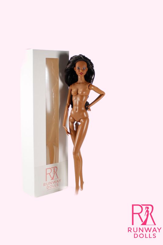 Runway Dolls X Xian Xian Supermodel Custom Nude Lara (Odile Clone) Doll