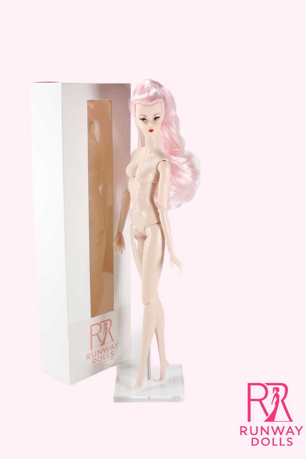 Runway Dolls X Xian Xian Supermodel Nude "Miss B.M Roberts" (Vintage Clone) Doll