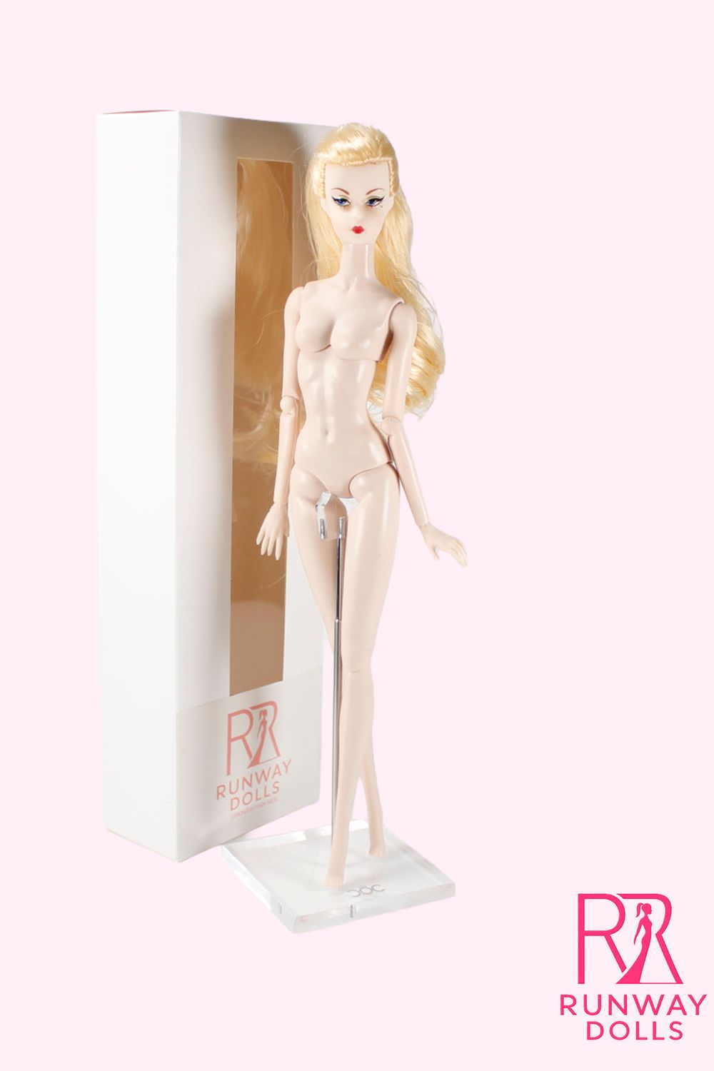 Runway Dolls X Xian Xian Supermodel Nude "Miss B.M Roberts" (Vintage Clone) Doll