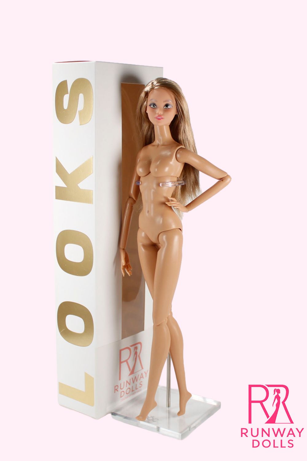 Runway Dolls X Xian Xian Supermodel Custom Nude  (Odile) Barbie Doll