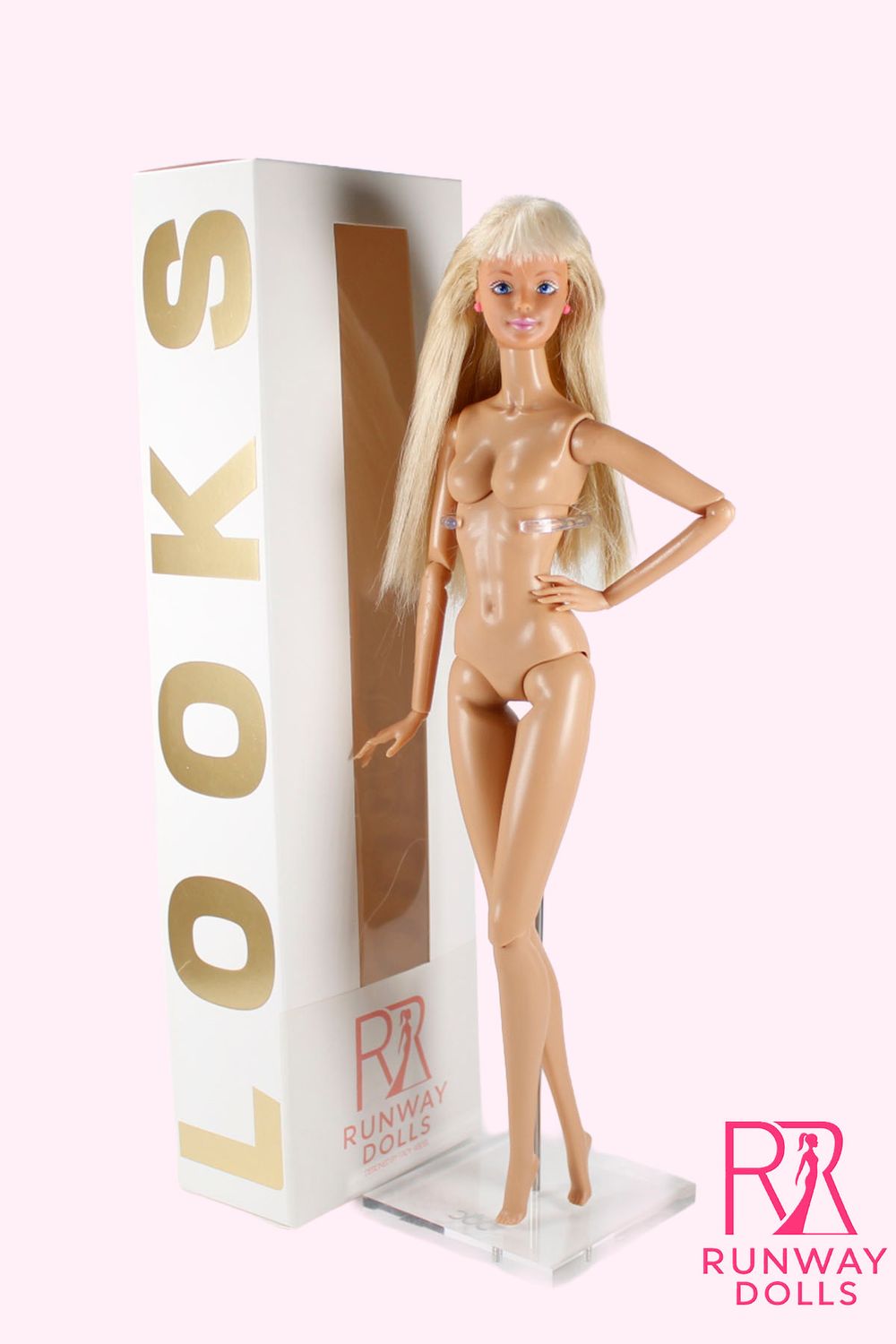 Runway Dolls X Xian Xian Supermodel OOAK Nude (Mackie) Barbie Doll