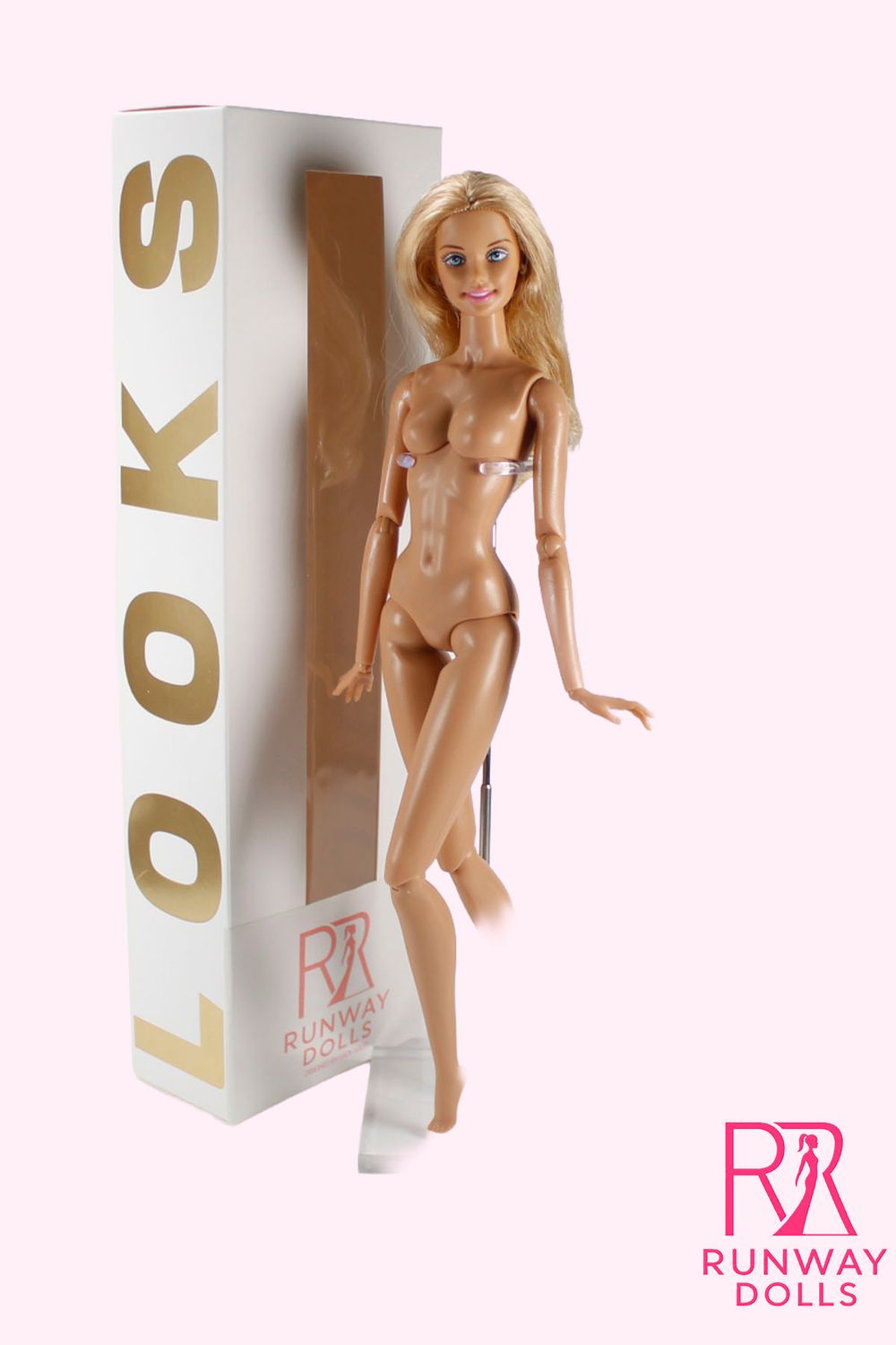 Runway Dolls X Xian Xian Supermodel OOAK Nude (Generation Girl) Barbie Doll