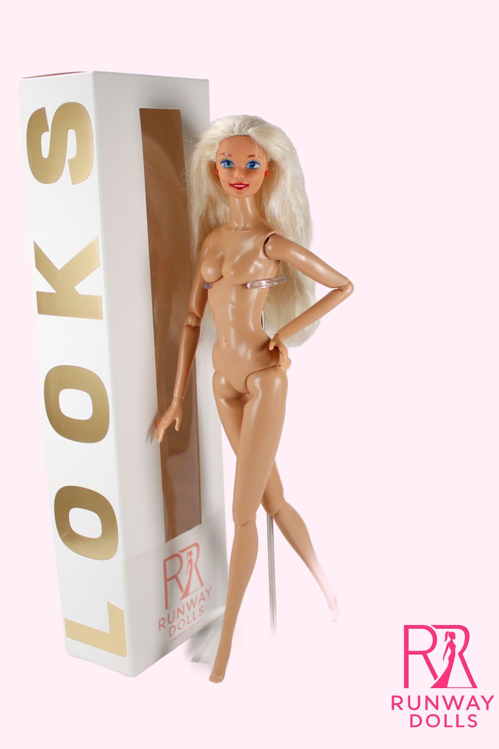 Runway Dolls X Xian Xian Supermodel OOAK Nude (Superstar) Barbie Doll