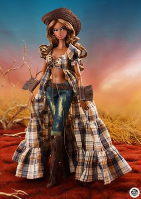 2025 JHDFASHIONDOLL Convention: "YELLOWSTONE：WHISPER OF THE BREEZE" GLORIA Dressed Doll
