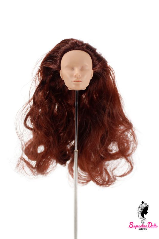 Xian Xian Supermodel Blank 1/6 Fashion Doll Head- Gala Skintone 3