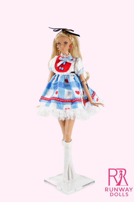Runway Dolls X Xian Xian Supermodel: Molly as "Alice in Wonderland" Custom Doll
