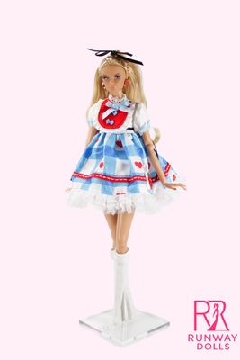 Runway Dolls X Xian Xian Supermodel: Molly as "Alice in Wonderland" Custom Doll