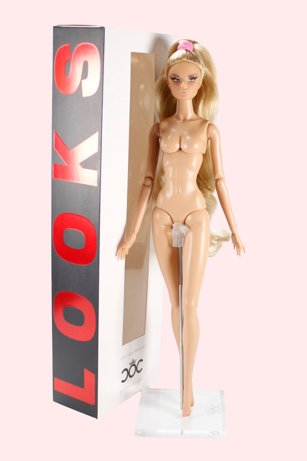 Runway Dolls X Xian Xian Supermodel "Molly" FR43 Customised Nude 12.5" Fashion Doll