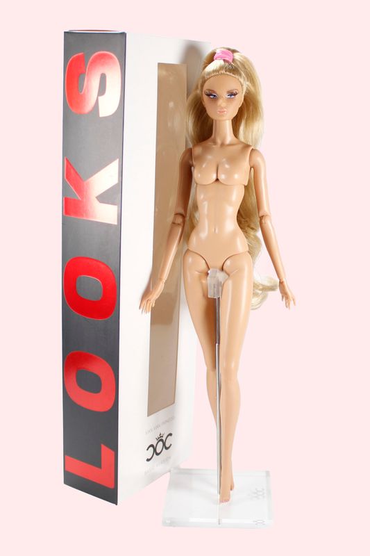 Runway Dolls X Xian Xian Supermodel Custom Molly FR43 Nude Doll