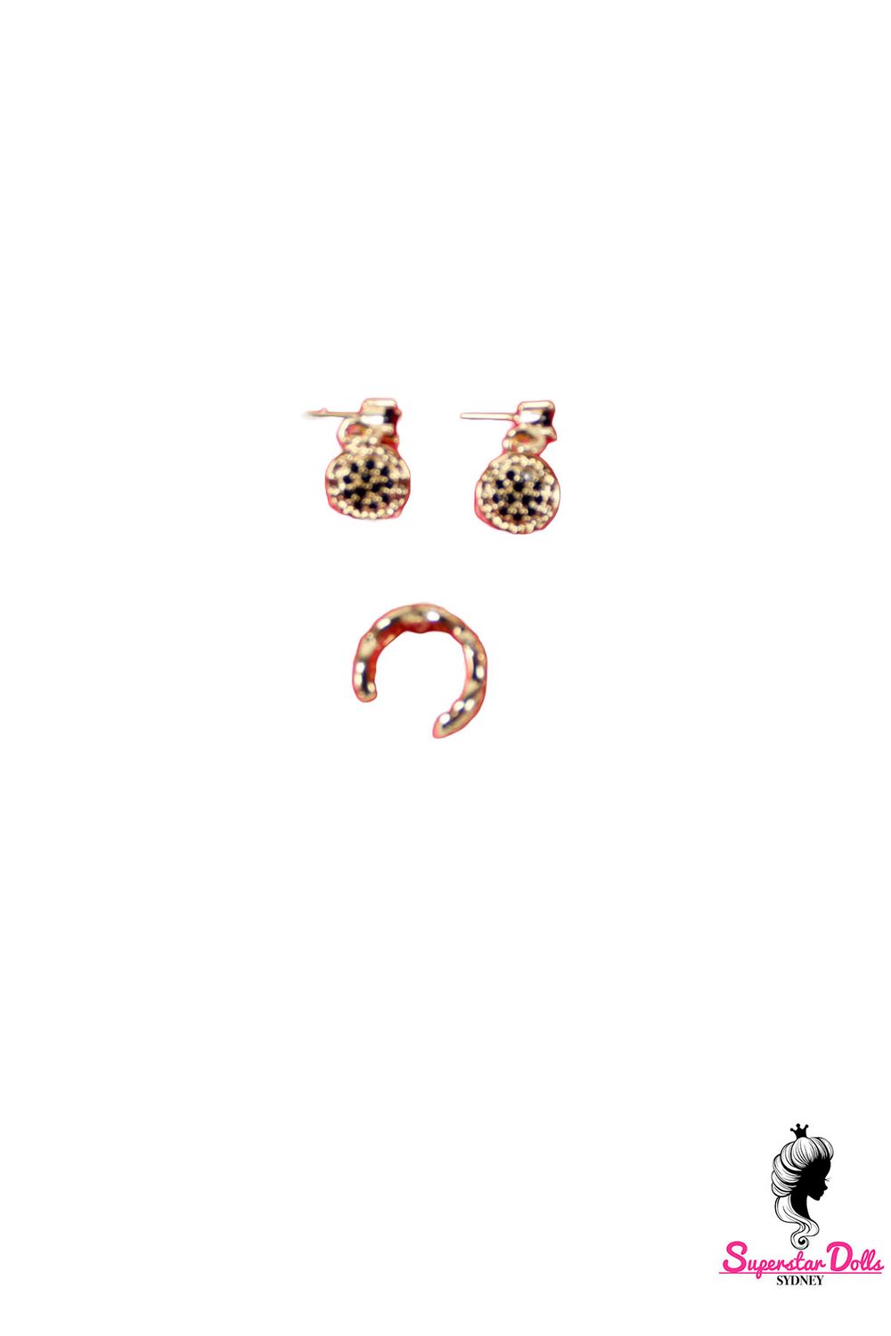 2025 JHDFASHIONDOLL: "GLAMOROUS DARLING: MONIKA#3" 1/6 Doll Jewellery Set