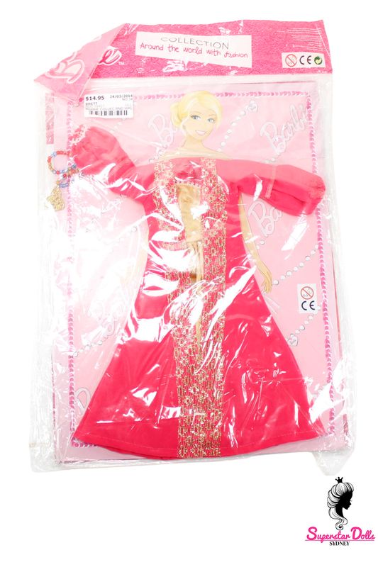 90's Era "Discover the World With Barbie: Turkey" Barbie Doll Fashion Set