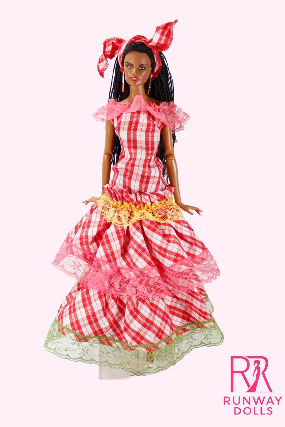 90's Era "Discover the World With Barbie: Jamaica" Barbie Doll Fashion Set