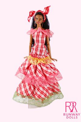 90's Era "Discover the World With Barbie: Jamaica" Barbie Doll Fashion Set