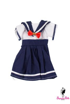 Japanese style School Girl Dress For Barbie &amp; Similar sized 1/6 Fashion Dolls