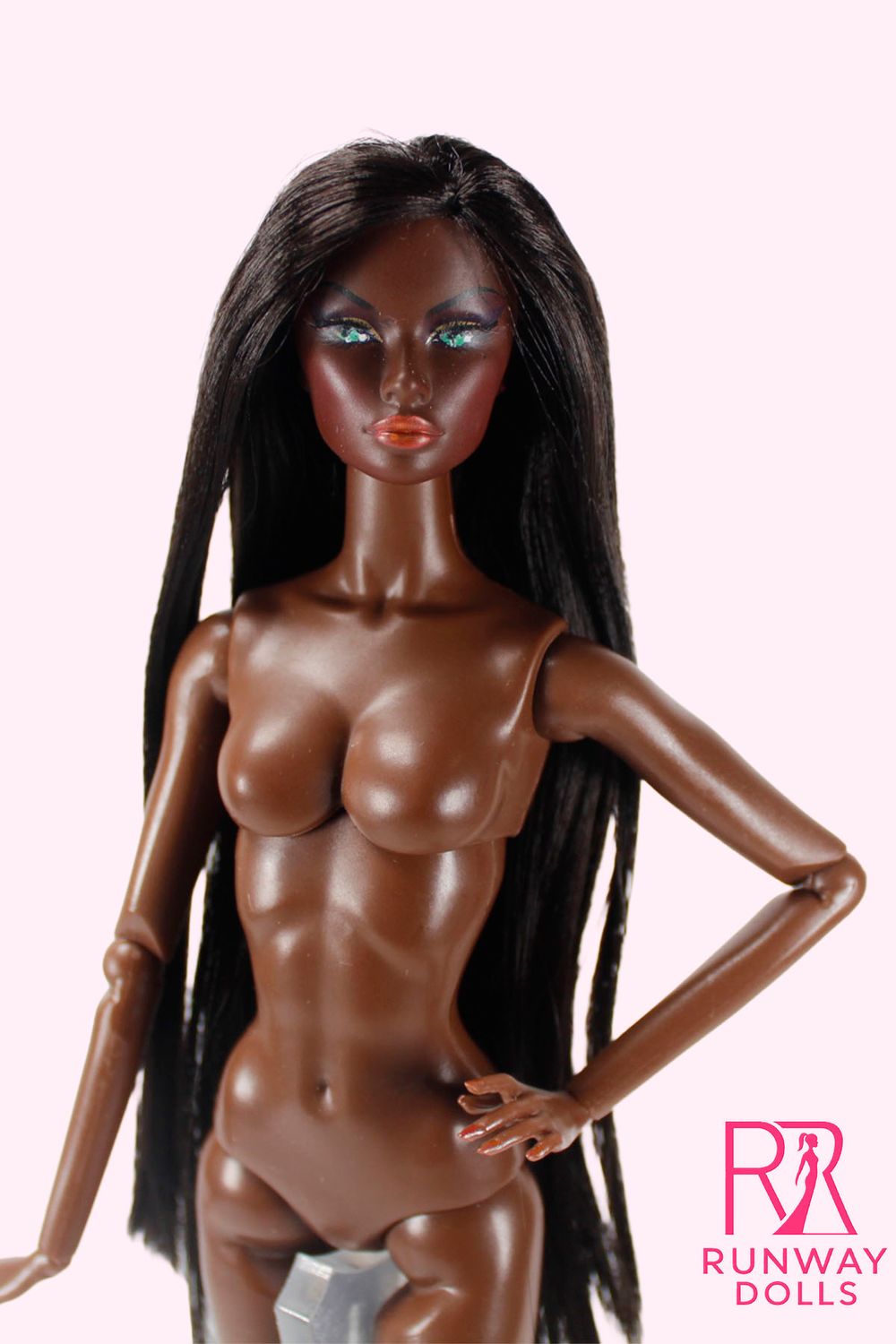 Runway Dolls X Xian Xian Supermodel OOAK "Elara" FR46 Nude Doll