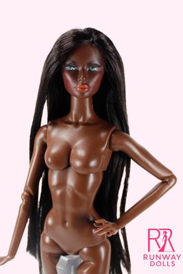 Runway Dolls X Xian Xian Supermodel OOAK "Elara" FR46 Nude Doll