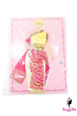 90's Era "Discover the World With Barbie: Thailand" Barbie Doll Fashion Set