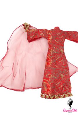 90's Era "Discover the World With Barbie: Syria" Barbie Doll Fashion Set