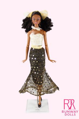 90's Era "Discover the World With Barbie: South Africa" Barbie Doll Fashion Set