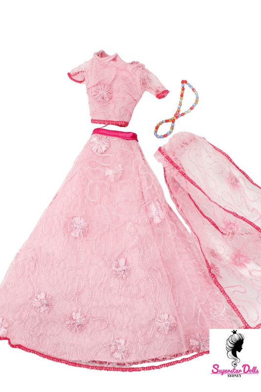 90's Era "Discover the World With Barbie: Nepal" Barbie Doll Fashion Set