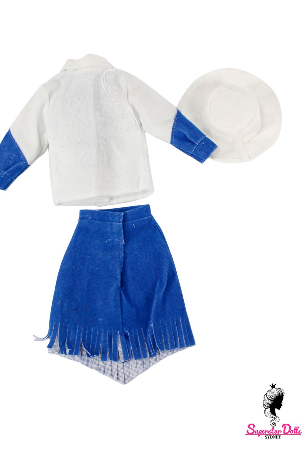Vintage Hong Kong Clone Barbie Doll Western Fashion Set