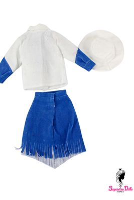 Vintage Hong Kong Clone Barbie Doll Western Fashion Set