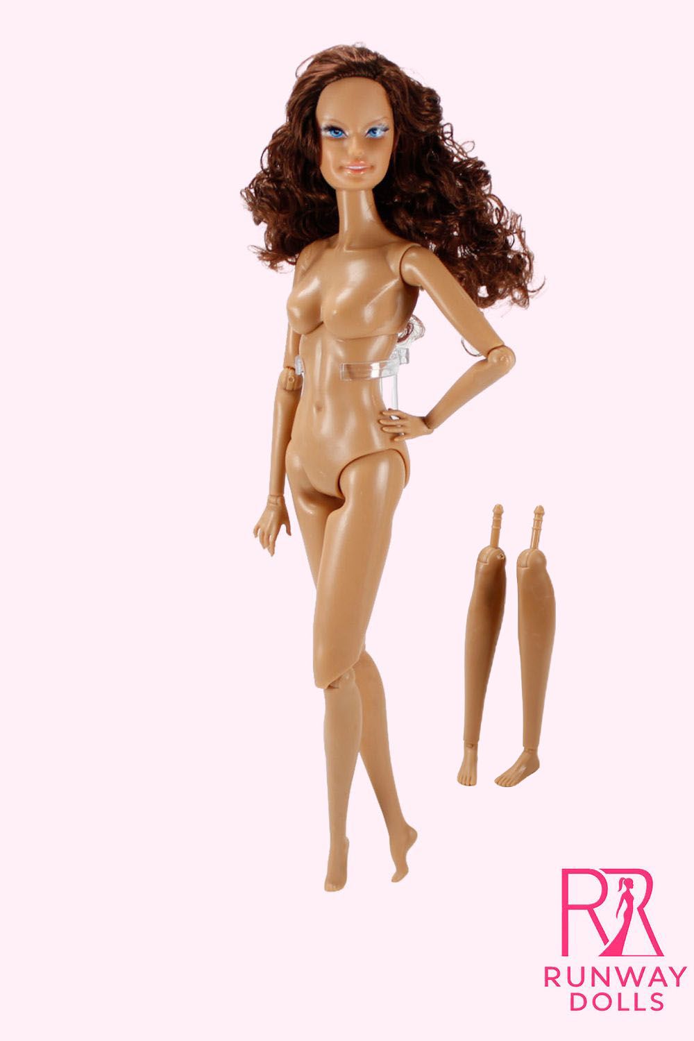 Runway Dolls 12.5" "Farrah (Superstar Clone)" Supermodel Nude Doll