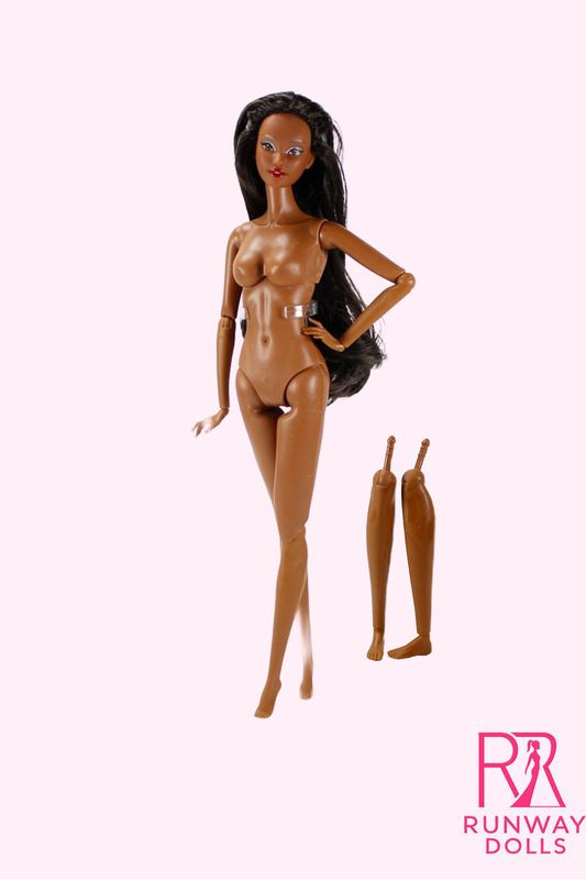 Runway Dolls 12.5" "Lara (Odile Clone)" Supermodel Nude Doll