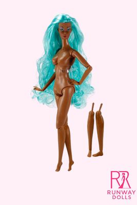 Runway Dolls 12.5" "Miss Roberts (Vintage Clone)" Supermodel Nude Doll