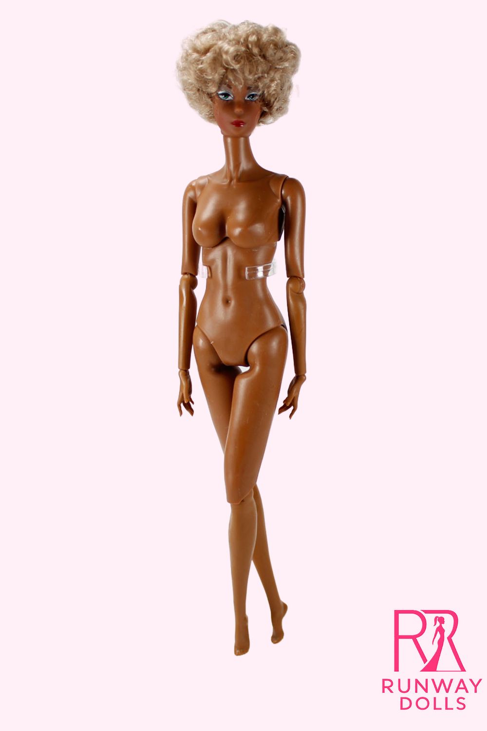 Runway Dolls 12.5" "Miss Roberts (Vintage Clone)" Supermodel Nude Doll