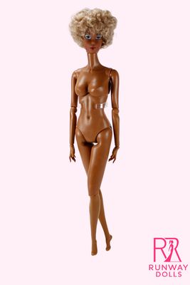 Runway Dolls 12.5" "Miss Roberts (Vintage Clone)" Supermodel Nude Doll
