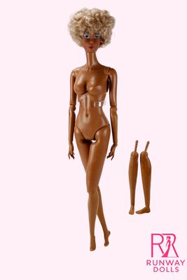 Runway Dolls 12.5" "Miss Roberts (Vintage Clone)" Supermodel Nude Doll