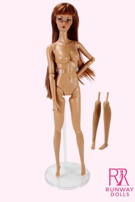 Runway Dolls 12.5" "Miss Roberts (Vintage Clone)" Supermodel Nude Doll