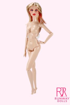 Runway Dolls 12.5" "Kylie MInogue Custom Nude Barbie Doll Doll