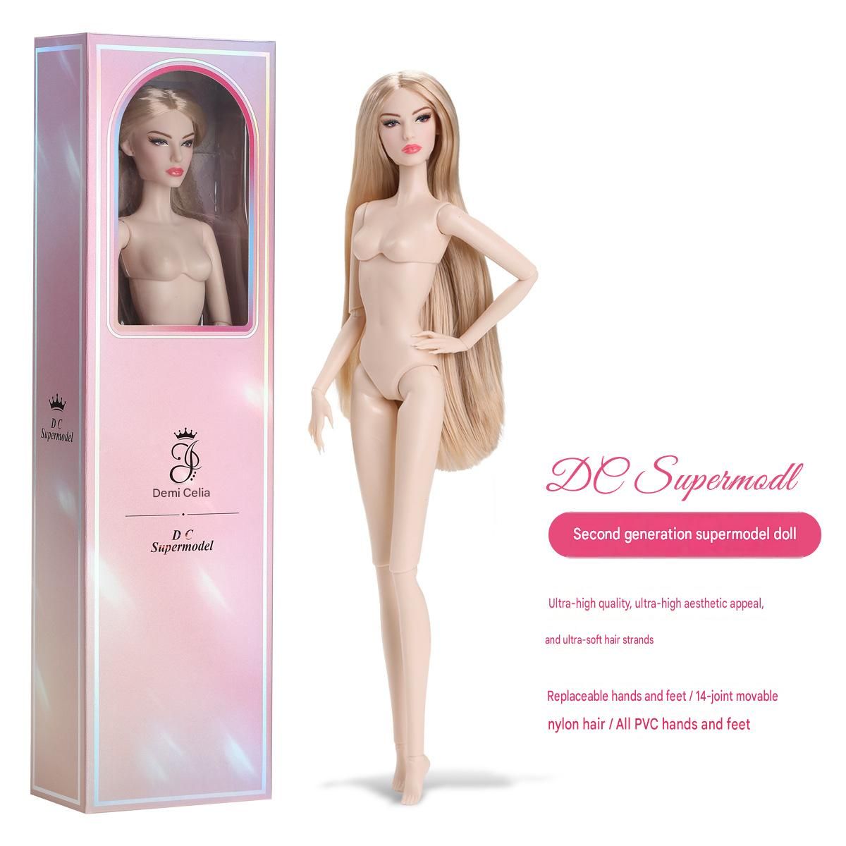 PRE-ORDER: DC Supermodel 12.5" Nude Articulated Fashion Doll Model 4