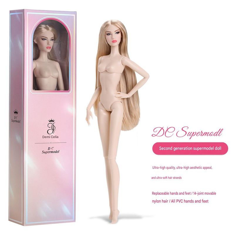 PRE-ORDER: DC Supermodel 12.5" Nude Articulated Fashion Doll Model 4