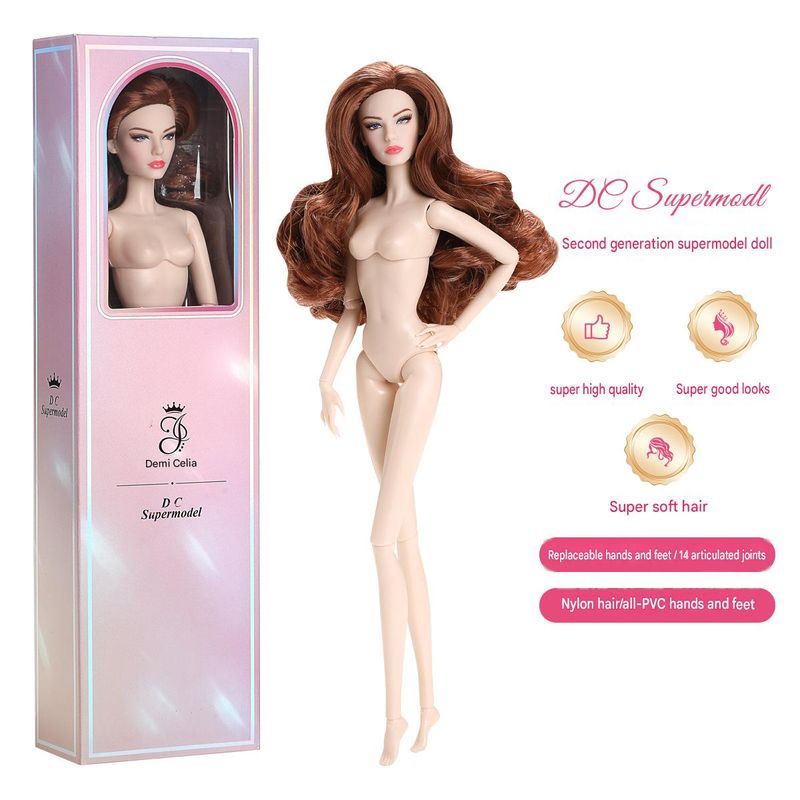 PRE-ORDER: DC Supermodel 12.5" Nude Articulated Fashion Doll Model 15