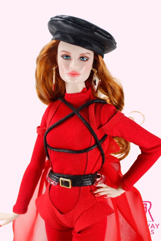 Runway Dolls X Xian Xian Supermodel: OOAK "Master of the House" Dressed Tina Doll